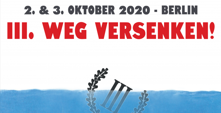 3. Weg Versenken!