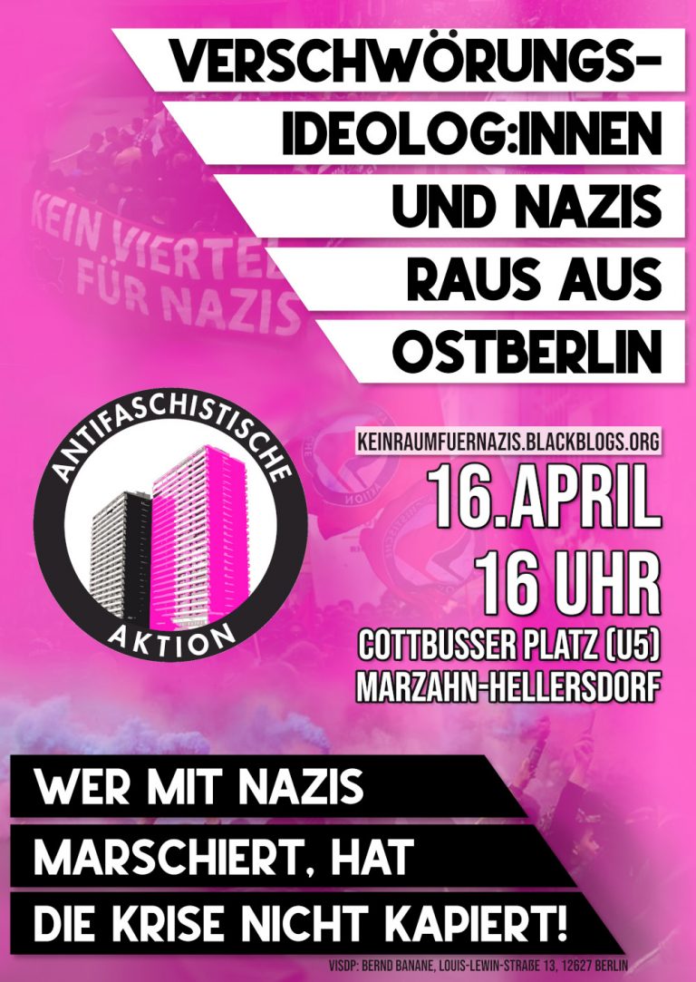 Kein Raum für Nazis in Ostberlin